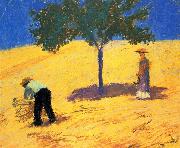 August Macke, Baum im Kornfeld